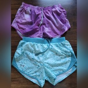 Lot of 2 athletic shorts, Nike, Under Armour